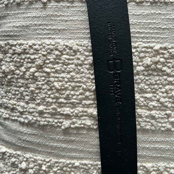 BRAVE Leather Genuine Leather Skull Belt - Picture 5 of 5